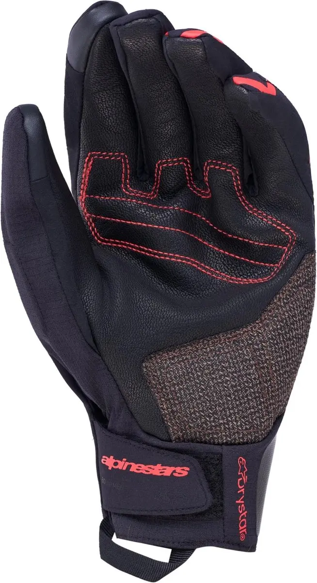 Alpinestars Harok Pro Drystar XF Motorhandschoenen - Zwart/Grijs/Rood - L - afbeelding 2 van 2