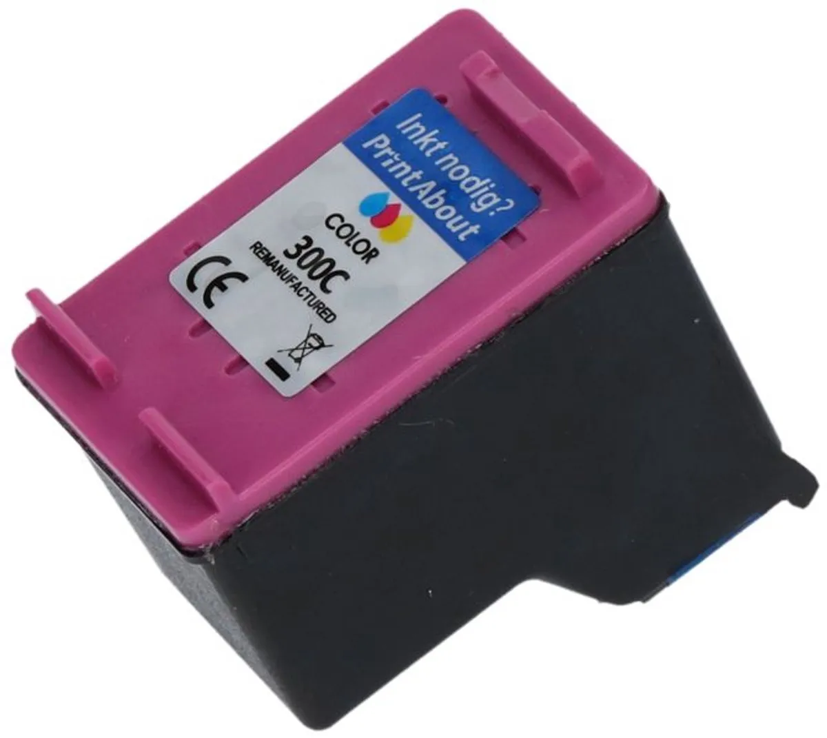 PrintAbout Inktcartridge CC643EE 3-kleuren - 21ml - o.a. HP OfficeJet/Envy