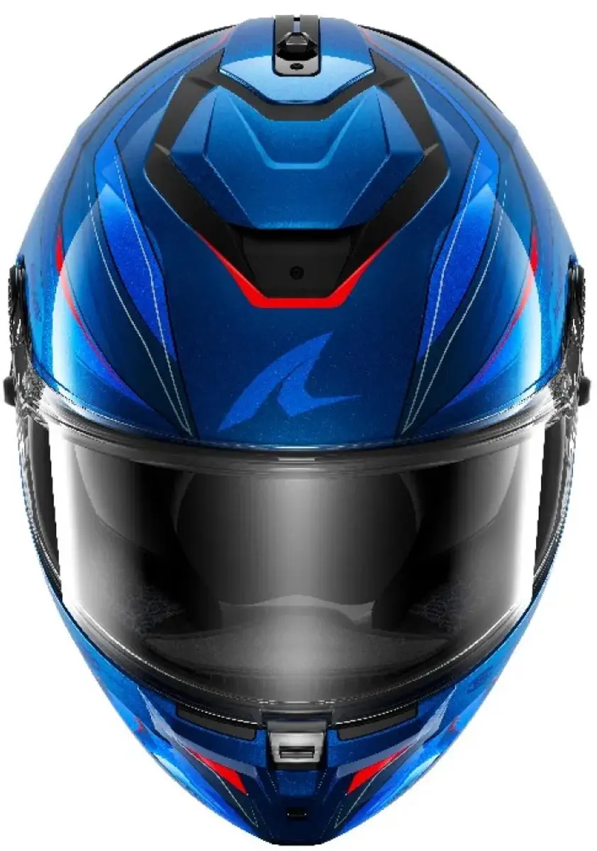 Shark Spartan GT Pro Mekarium Carbon Helm - L - Blauw/Oranje - afbeelding 3 van 6