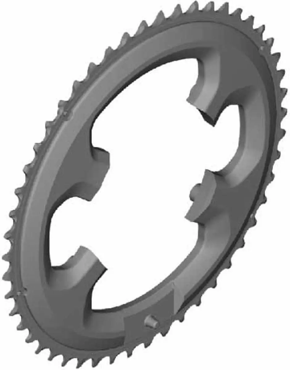 Shimano Tiagra 4703 Kettingblad 50T - 104mm - Zwart - afbeelding 2 van 3
