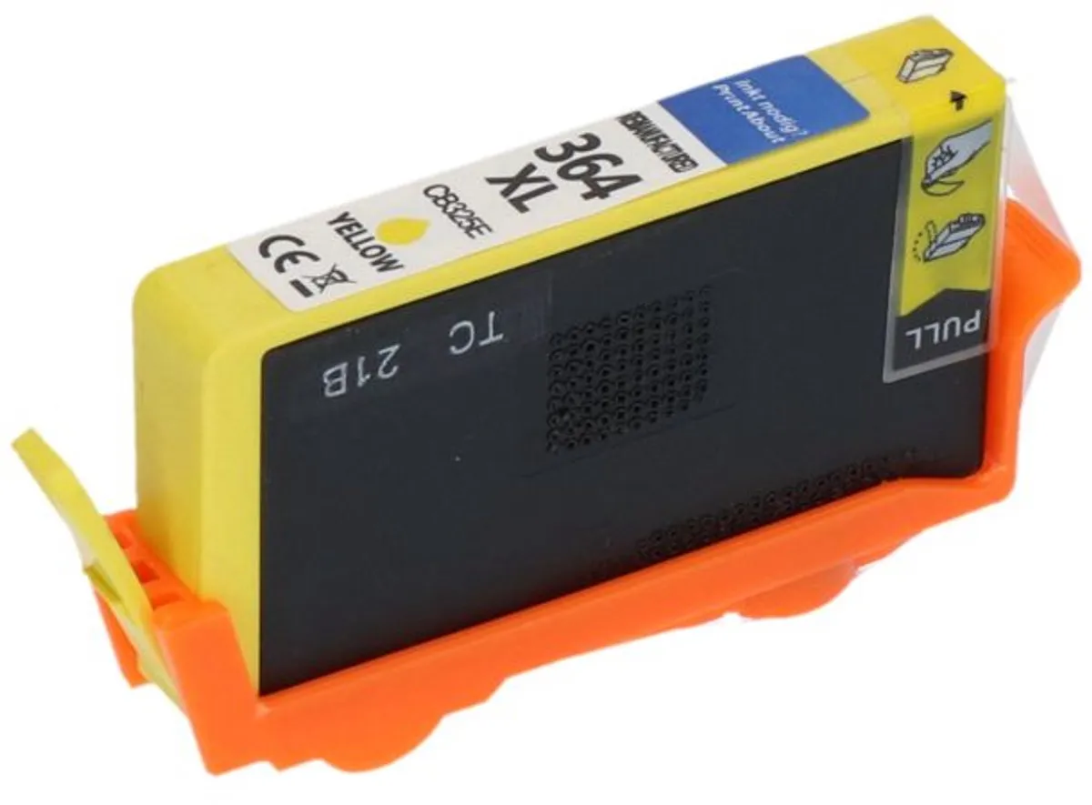 PrintAbout Inktcartridge CB325EE Geel - 15.6ml - o.a. HP Photosmart