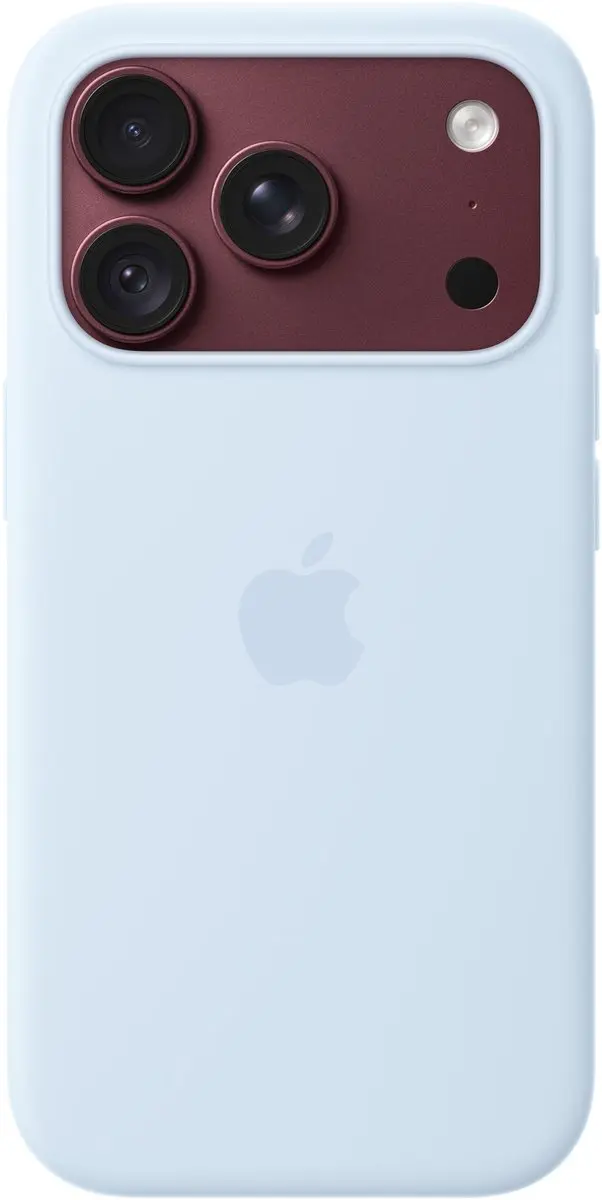 Apple iPhone 18 Pro Siliconenhoesje MK8W4ZM/A - Frisblauw - afbeelding 2 van 4