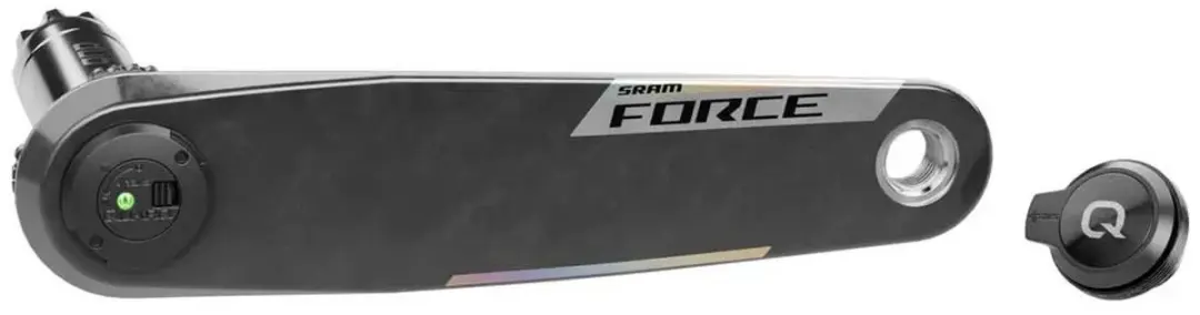SRAM Force E1 Wide Dub Linker Crank 170mm - Vermogensmeter - Zilver