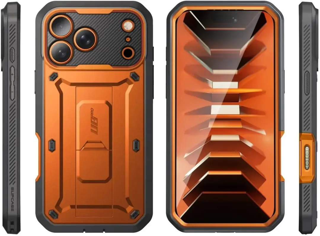 Supcase Unicorn Beetle Pro Hoesje iPhone 18 Pro Max - Oranje - afbeelding 4 van 6