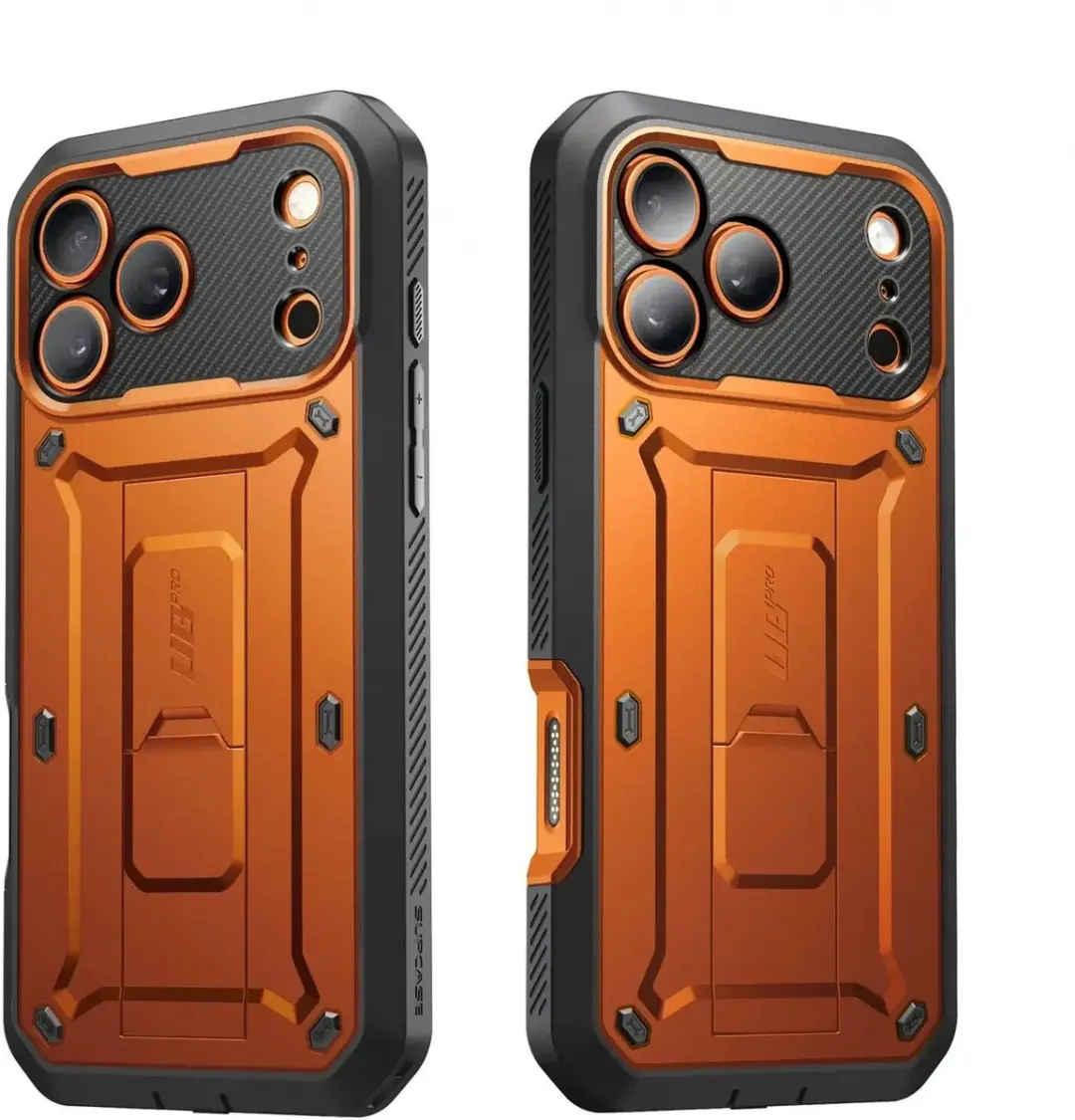 Supcase Unicorn Beetle Pro Hoesje iPhone 18 Pro Max - Oranje - afbeelding 2 van 6