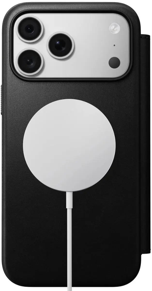 NOMAD Modern Camino Folio iPhone 18 Pro - Zwart - afbeelding 5 van 6