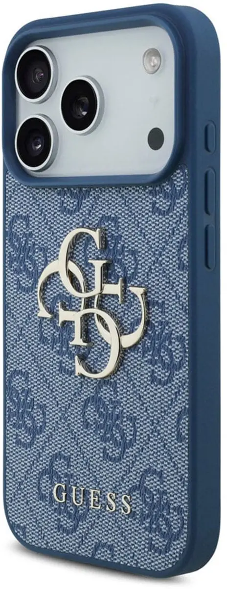Guess iPhone 17 Pro Back Cover - Blauw - 3666339524692 - afbeelding 2 van 6
