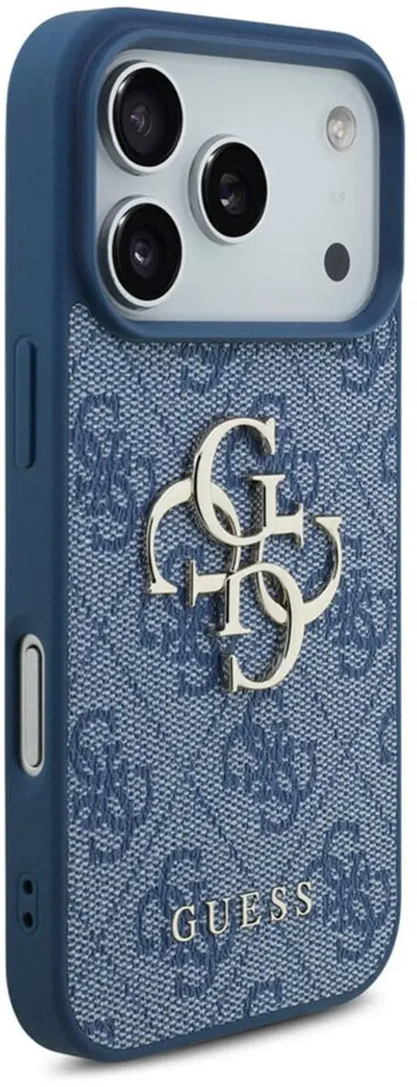 Guess iPhone 17 Pro Back Cover - Blauw - 3666339524692 - afbeelding 3 van 6