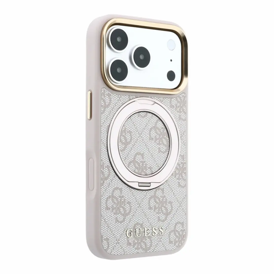 GUESS Hoesje iPhone 17/18 Pro Max - MagSafe Roze - afbeelding 6 van 6