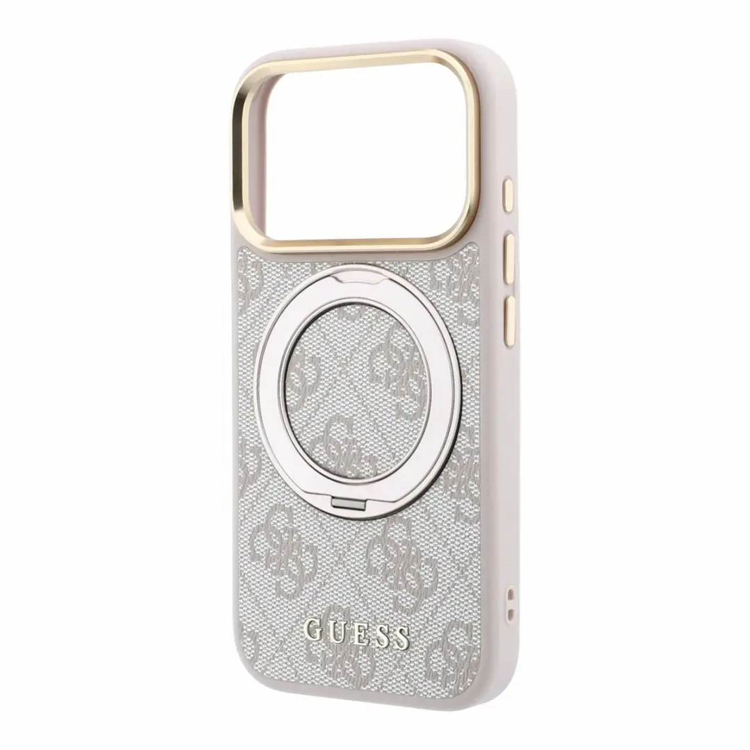 GUESS Hoesje iPhone 17/18 Pro Max - MagSafe Roze - afbeelding 5 van 6