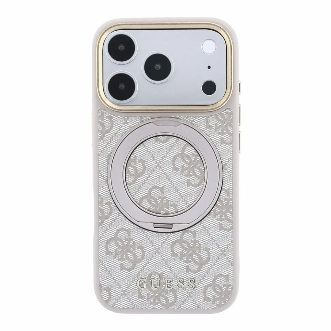 GUESS Hoesje iPhone 17/18 Pro Max - MagSafe Roze - afbeelding 3 van 6
