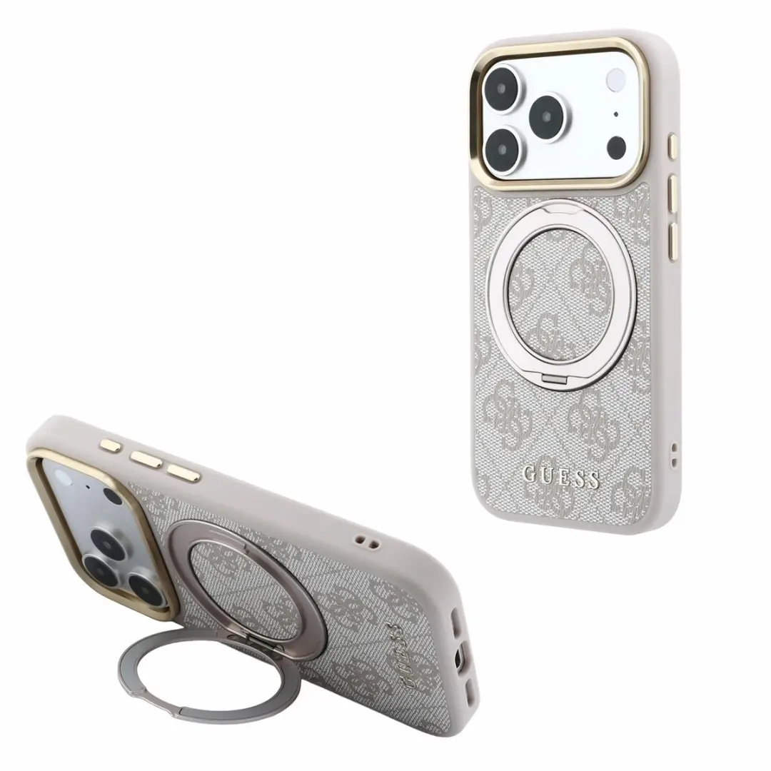 GUESS Hoesje iPhone 17/18 Pro Max - MagSafe Roze - afbeelding 2 van 6