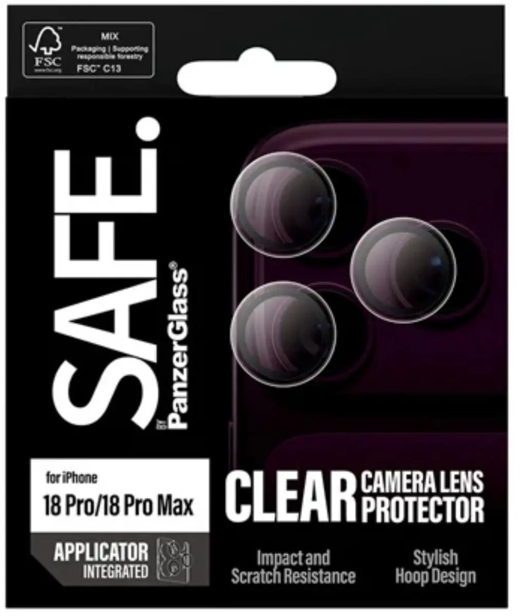 PanzerGlass SA23766 Camera Protector iPhone 18 Pro/Max - Transparant - afbeelding 6 van 6