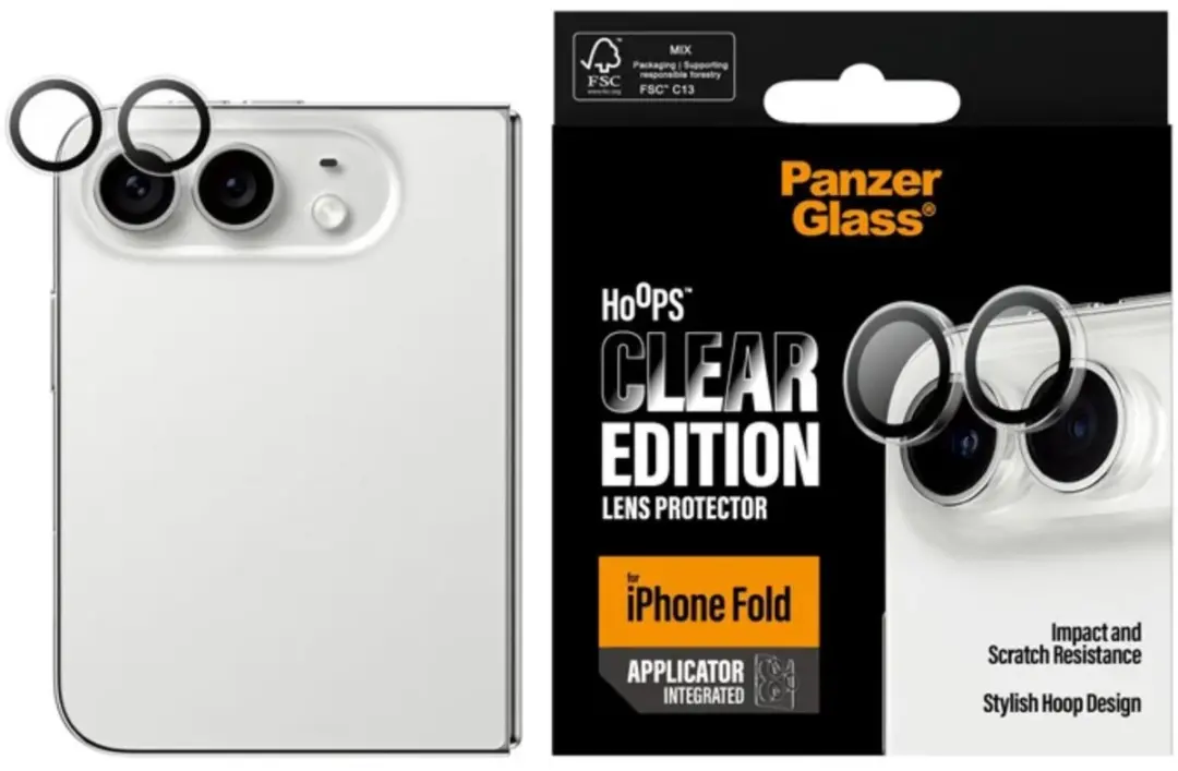 PanzerGlass PG84472 Camera Lens Protector - iPhone Duo - 2 Stuks - afbeelding 3 van 6