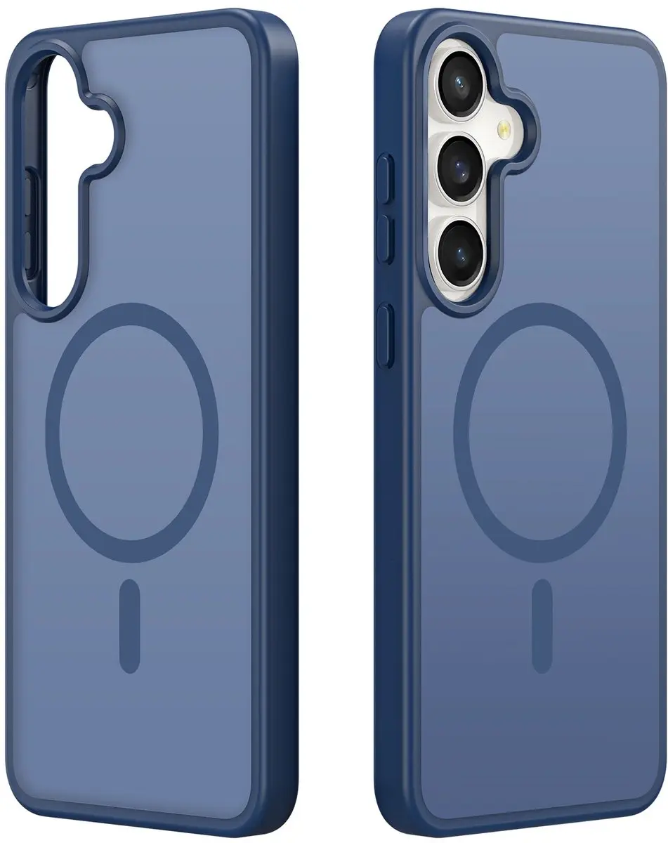 Dux Ducis Yind Series Hoesje Samsung Galaxy S26 FE - Mat Transparant - Blauw - MagSafe - afbeelding 6 van 6