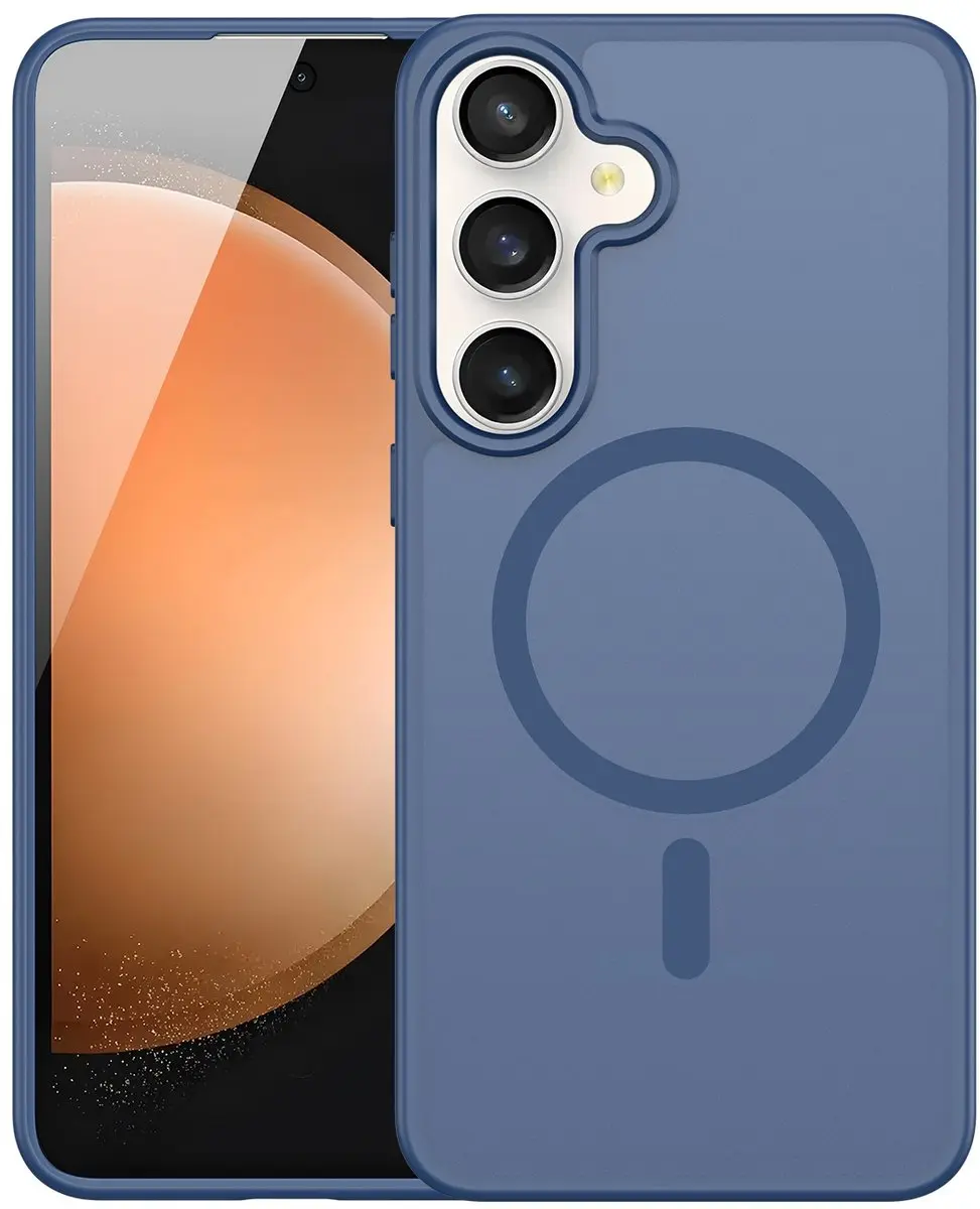 Dux Ducis Yind Series Hoesje Samsung Galaxy S26 FE - Mat Transparant - Blauw - MagSafe - afbeelding 2 van 6