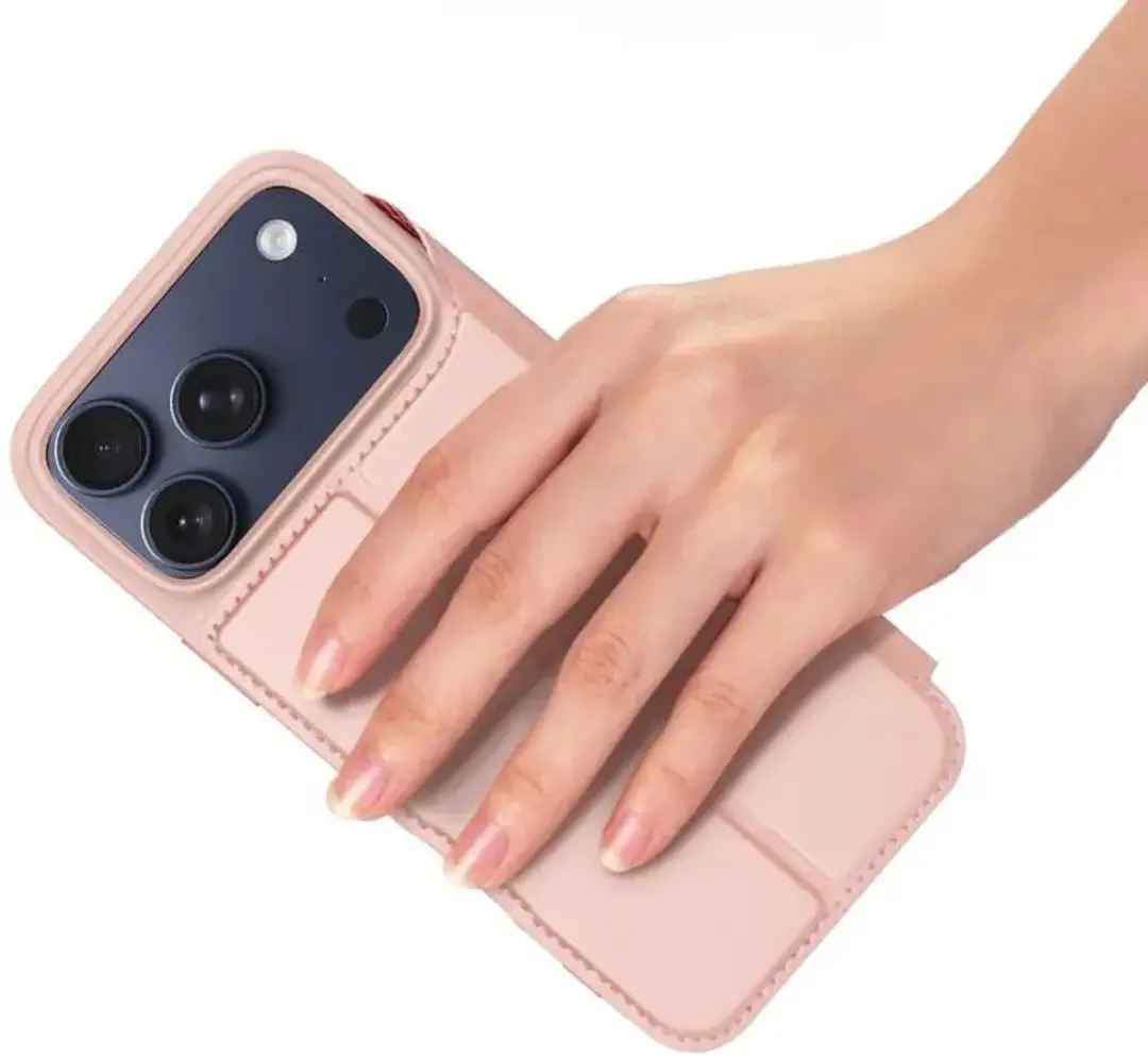 Dux Ducis Skin Pro Hoesje iPhone 17/18 Pro - Roze - afbeelding 4 van 6