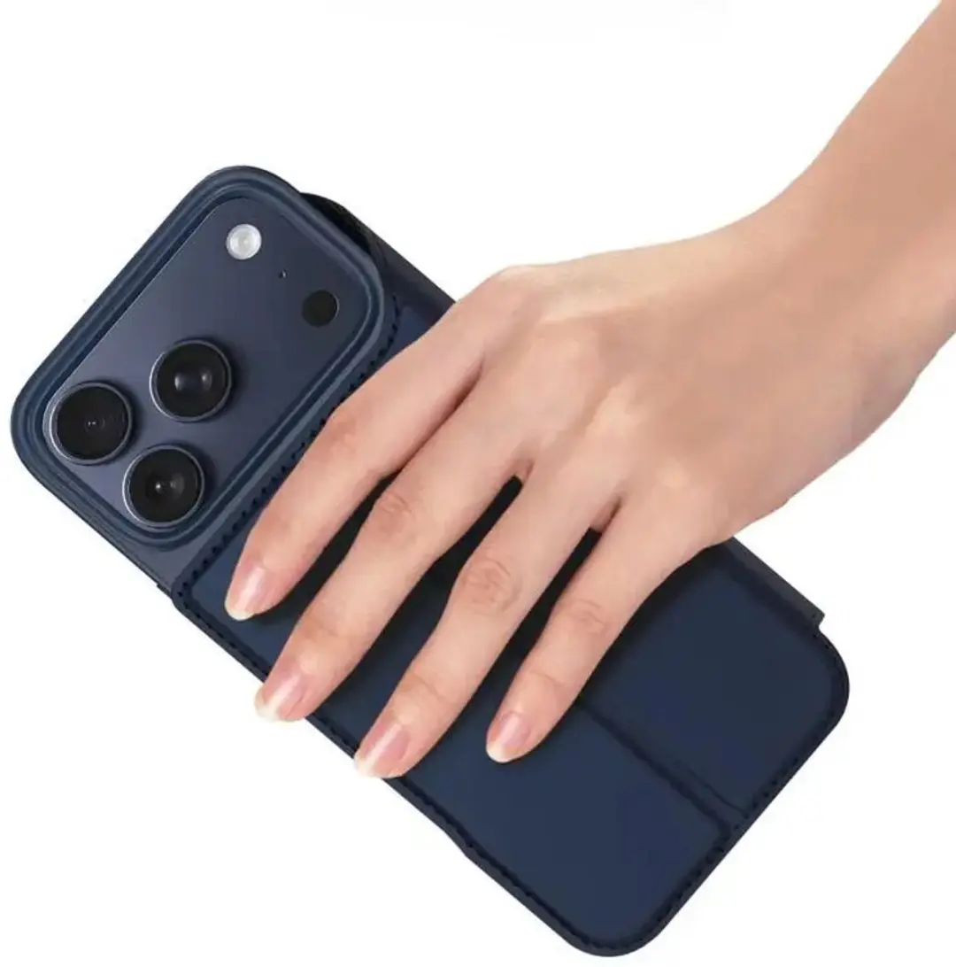 Dux Ducis Skin Pro Hoesje iPhone 18 Pro Max - Blauw - afbeelding 3 van 6