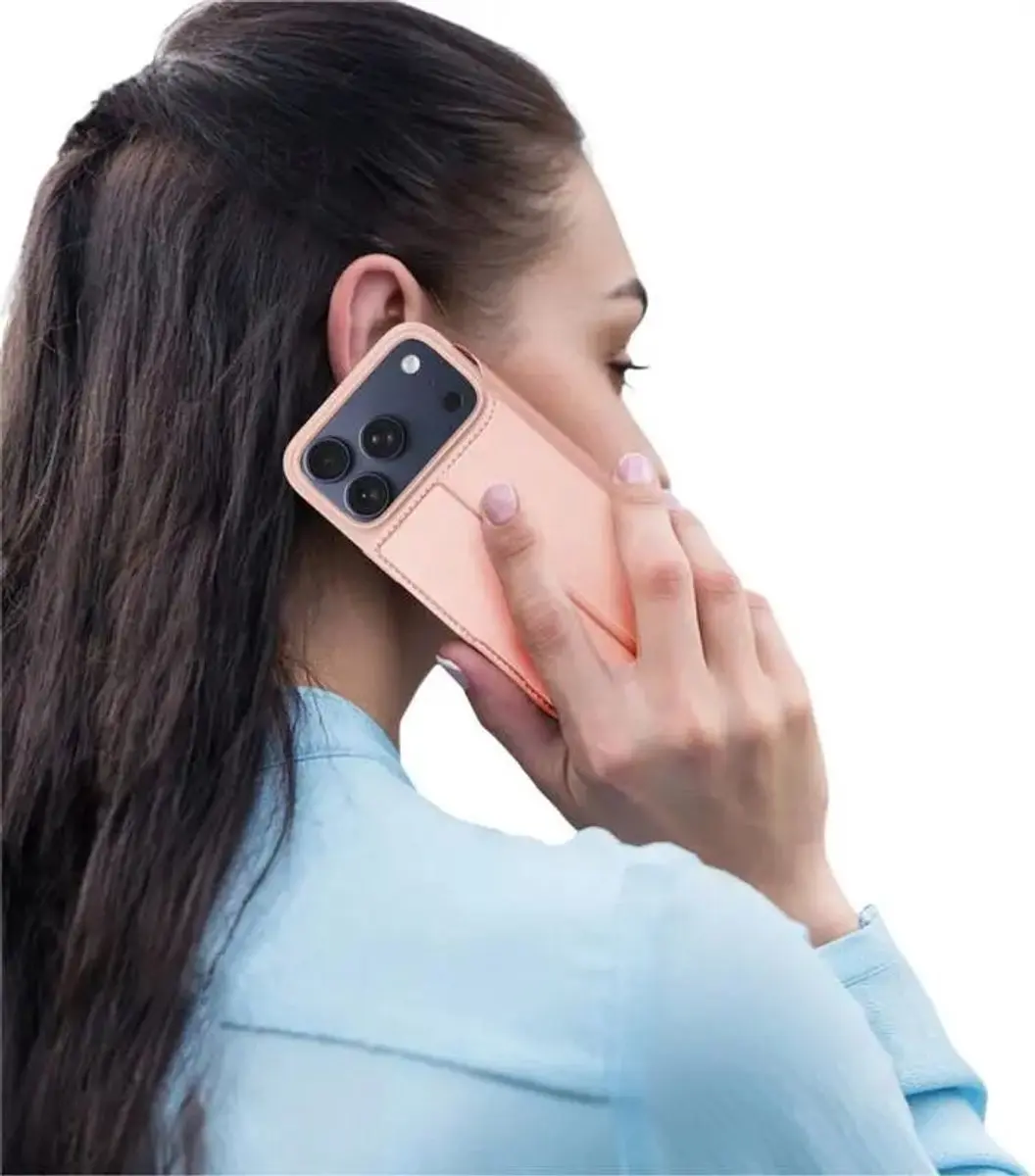Dux Ducis Skin Pro Hoesje iPhone 18 Pro Max - Roze - afbeelding 6 van 6