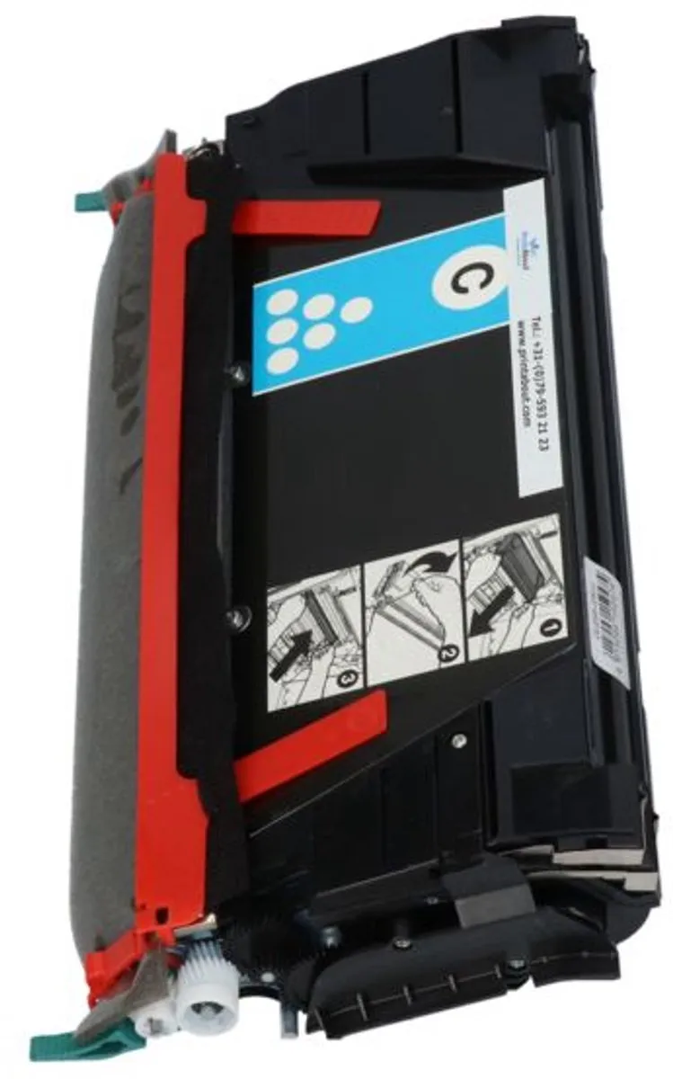 PrintAbout Lexmark C736H2CG Toner Cyaan - 13.500 pagina's