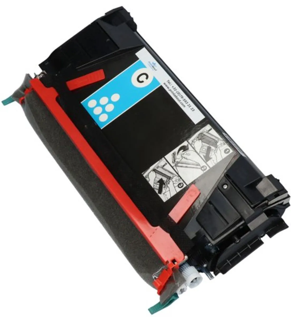 PrintAbout Lexmark C736H2CG Toner Cyaan - 13.500 pagina's