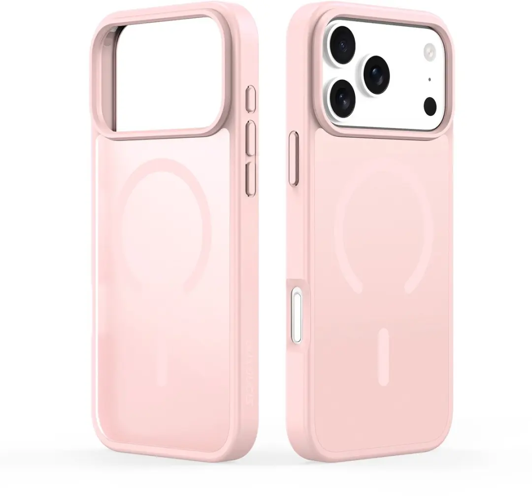 Dux Ducis Yind Series Hoesje iPhone 18 Pro Max - Roze - MagSafe - afbeelding 5 van 6