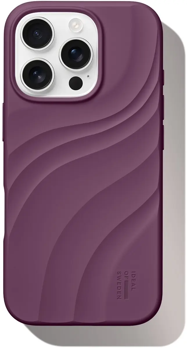 iDeal of Sweden Soft Swirl Silicone Hoes iPhone 16 Pro Max