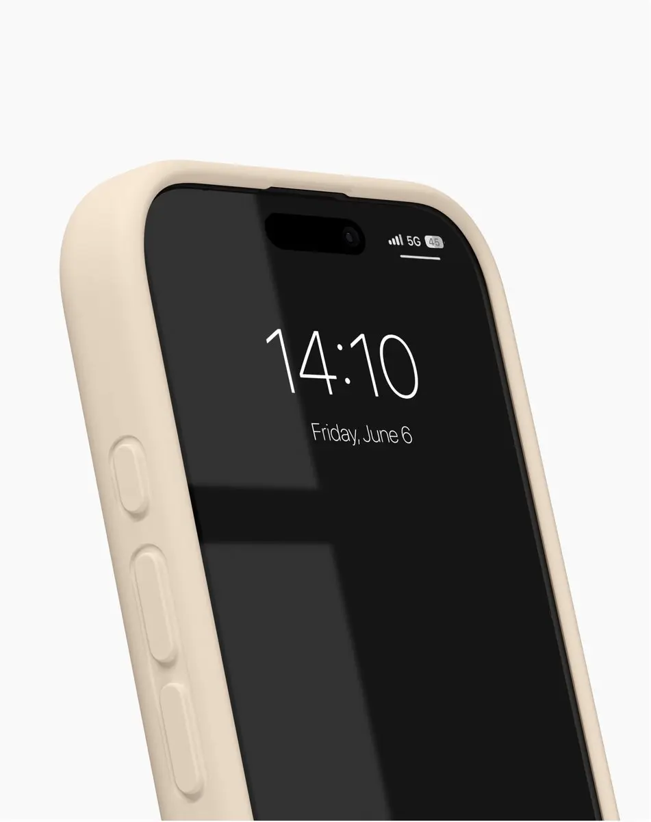 iDeal of Sweden Soft Swirl Silicone Hoes iPhone 17 - Beige - afbeelding 3 van 5