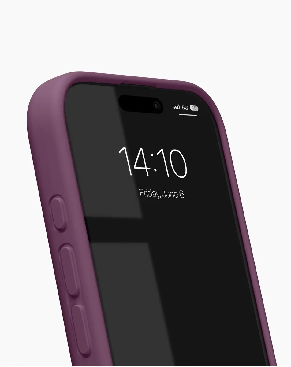 iDeal of Sweden Soft Swirl Silicone Hoesje iPhone 17 - Paars - IDSSCMS-I2561-632 - afbeelding 4 van 5