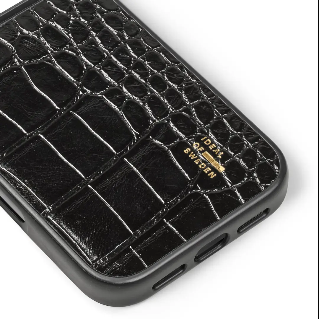 iDeal of Sweden Vegan Leather Backcover iPhone 18/17 Pro - IDVLCMS-I2661P-334 - Zwart - afbeelding 3 van 4