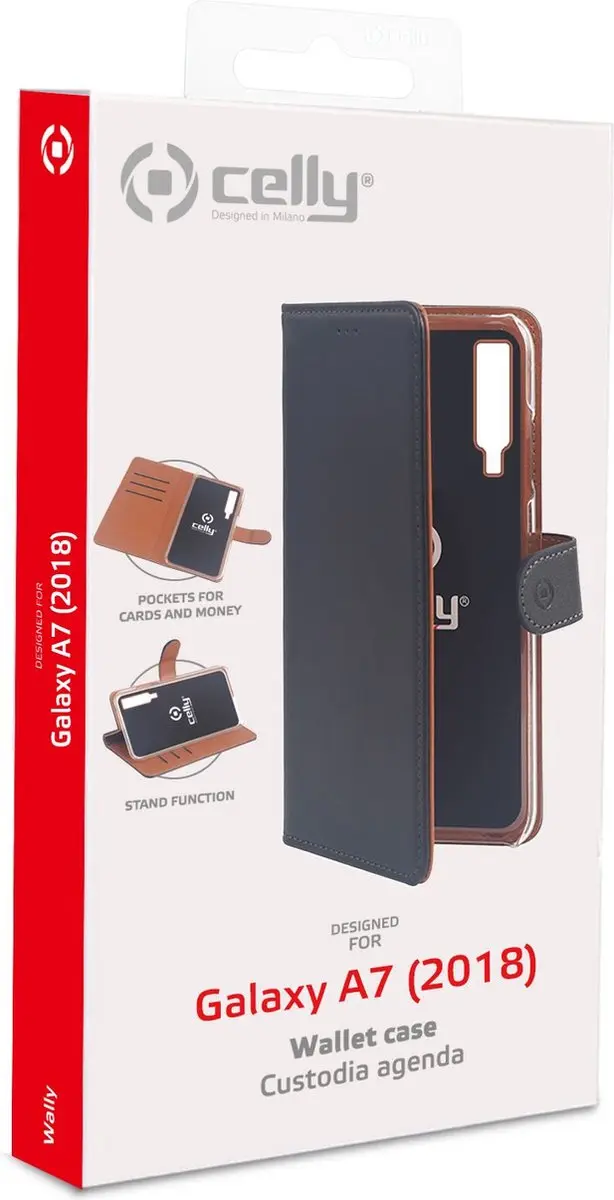 Celly Wally Bookcase Hoesje WALLY795 - Zwart - afbeelding 5 van 5