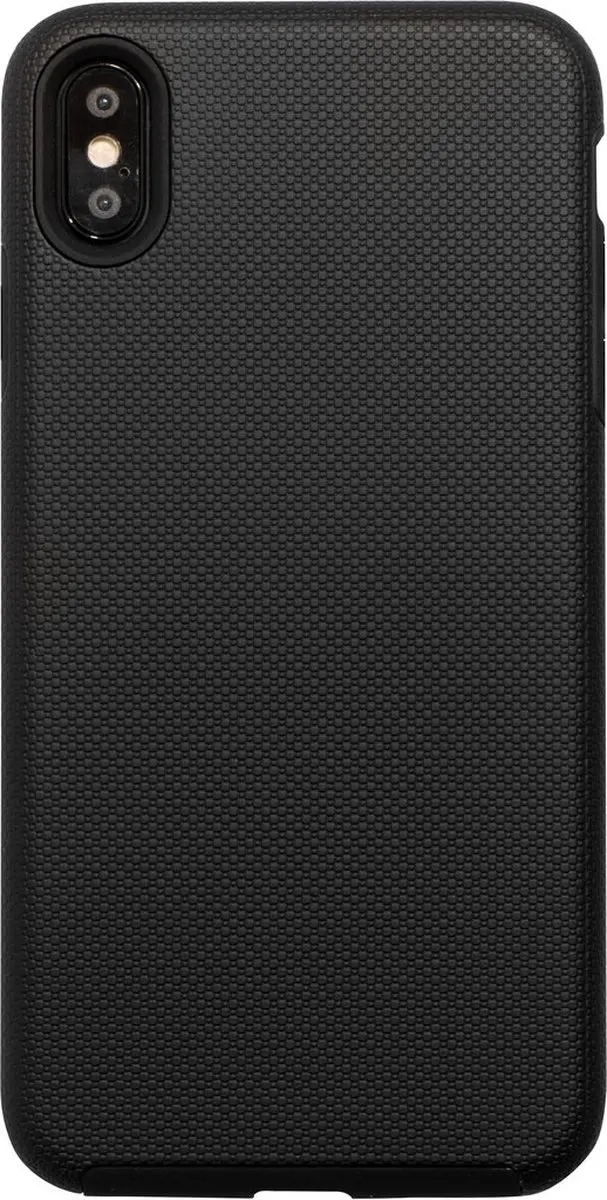 Mobiparts Rugged Tough Grip Case geschikt voorApple iPhone XS Max - Zwart