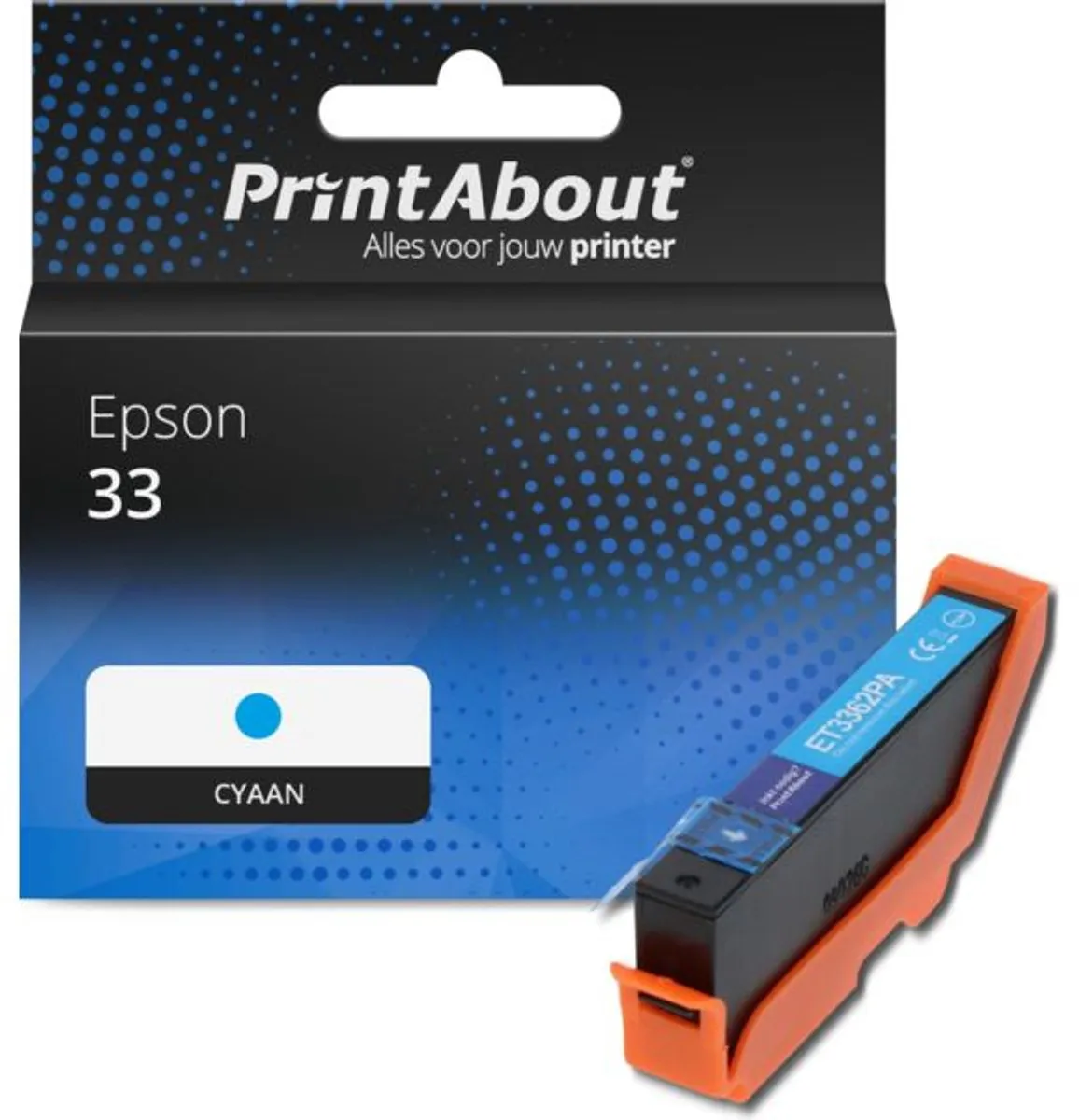PrintAbout Epson 33 C13T33424012 Inktcartridge