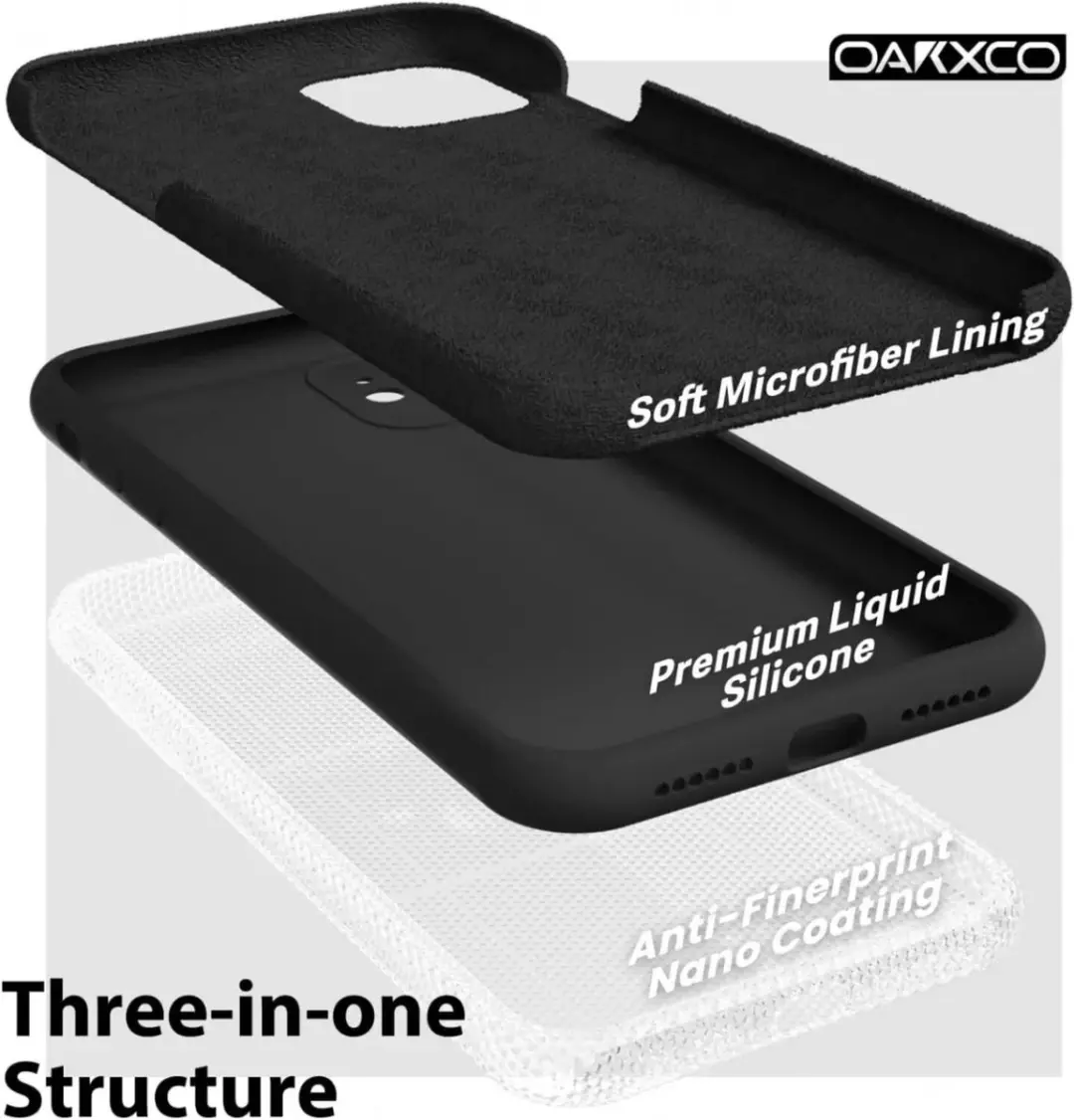 Selected Hoesje iPhone 11 Back Cover - Zwart - afbeelding 3 van 6