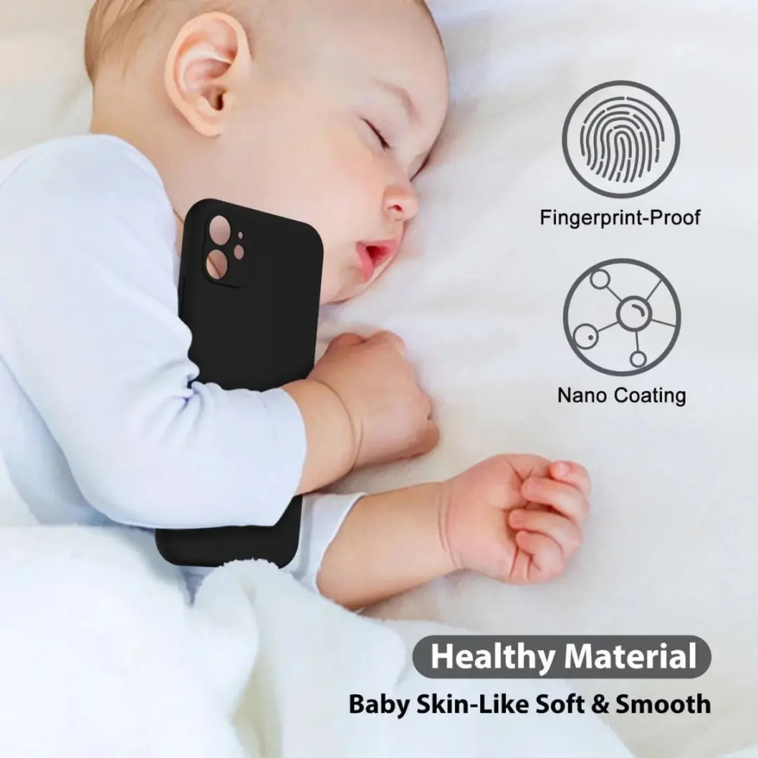 Selected Hoesje iPhone 11 Back Cover - Zwart - afbeelding 2 van 6