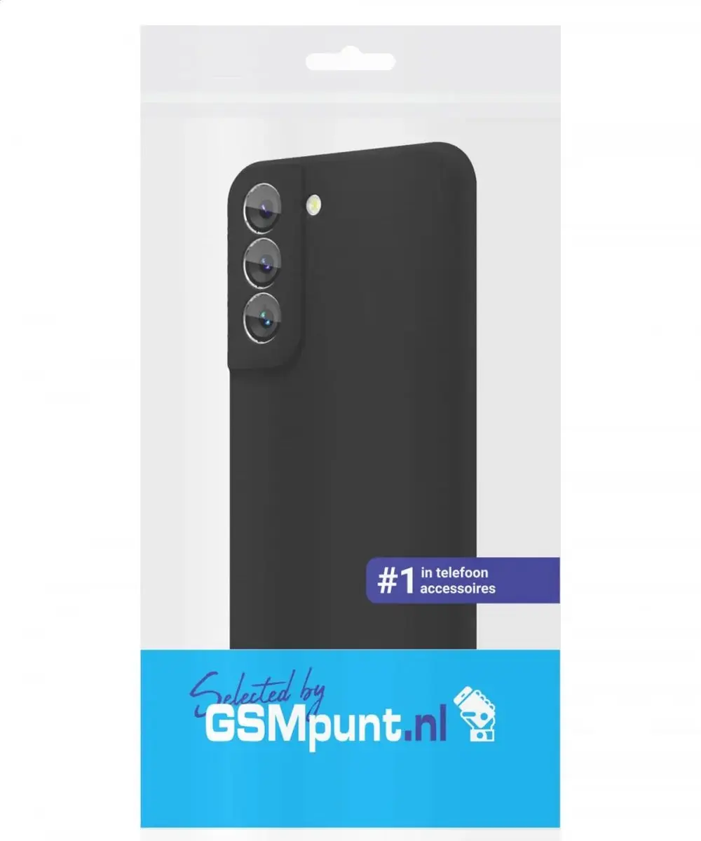 Selected Hoesje Samsung Galaxy S22 Back Cover - Zwart - afbeelding 5 van 6