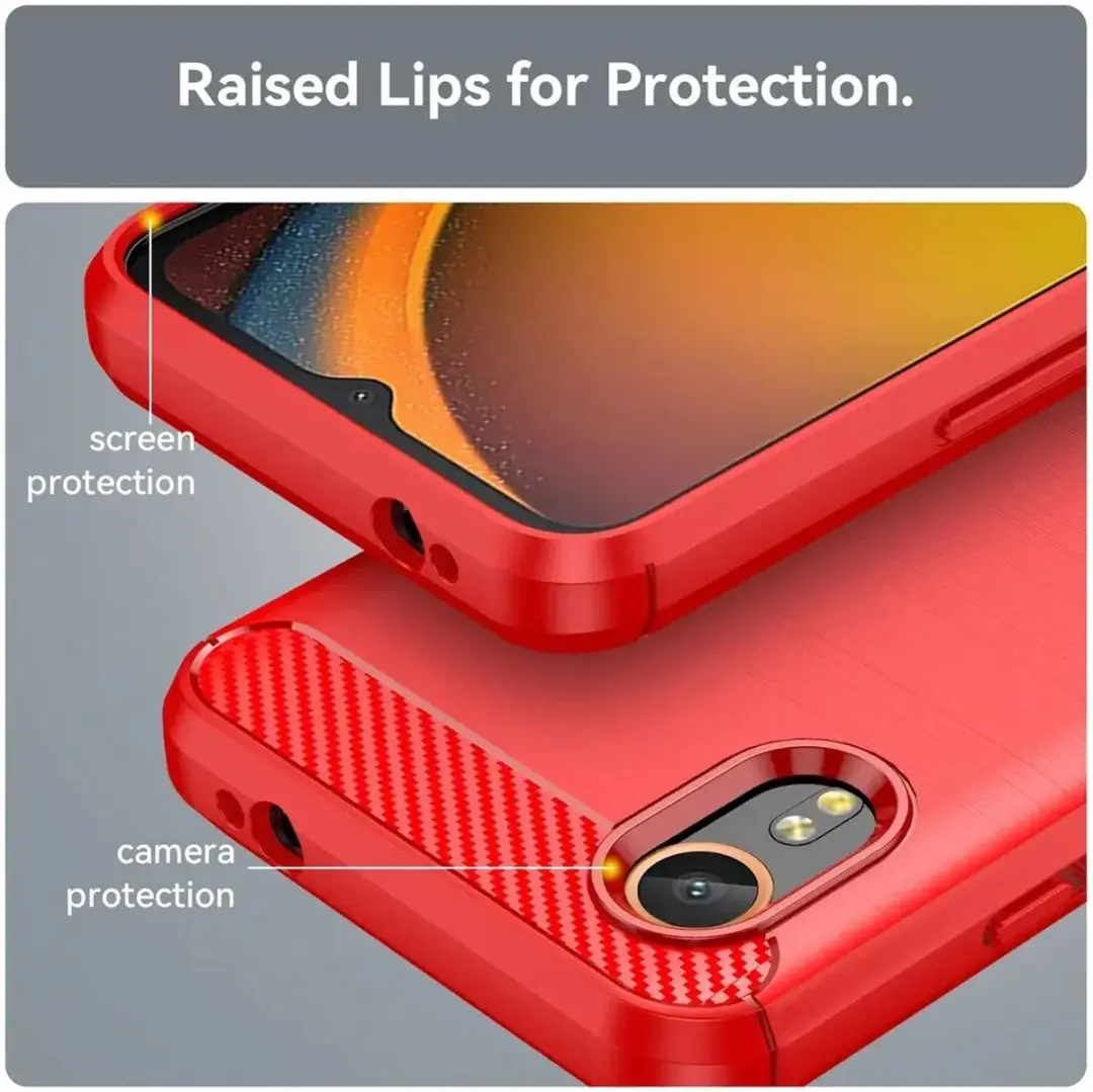Selected by GSMpunt.nl TPU Hoesje Samsung Galaxy Xcover 7 - Rood - afbeelding 6 van 6
