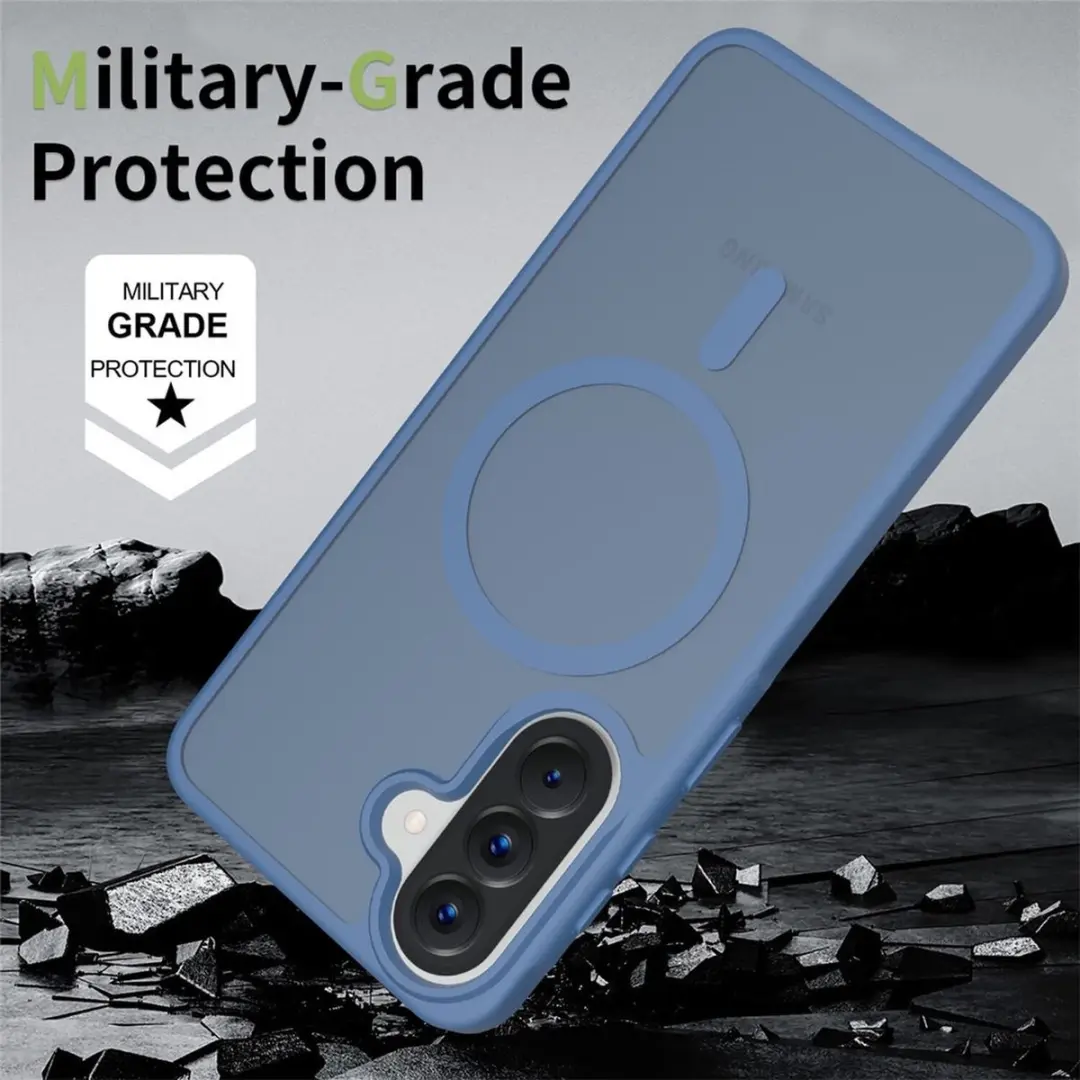 Selected Hoesje Samsung Galaxy A57 MagSafe Blauw - afbeelding 3 van 6