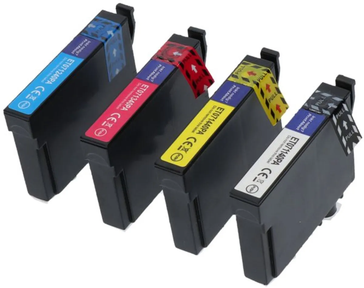 PrintAbout C13T071540-PA2 Inktcartridge 4 Kleuren - 52ml - o.a. Epson
