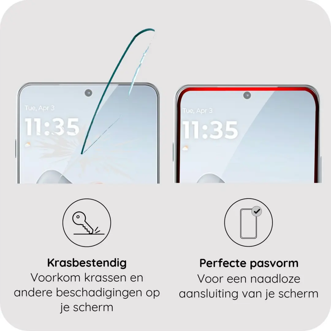 Just in Case Screenprotector Motorola Edge 70 Max - MMT2962SG0 - afbeelding 2 van 6