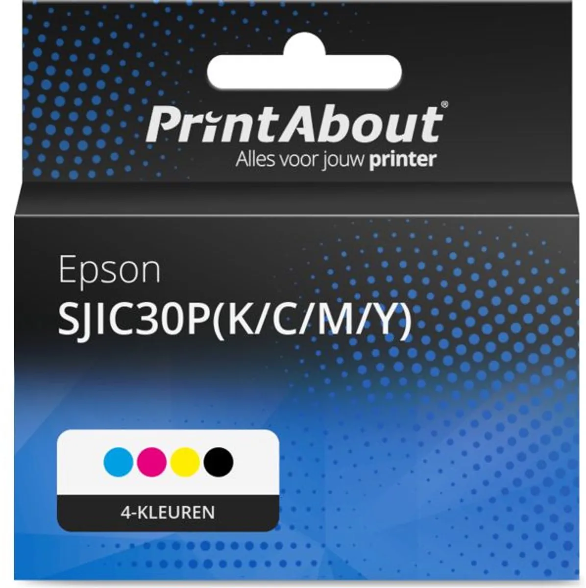 PrintAbout Epson SJIC30P Inktcartridge 4-kleuren Voordeelbundel