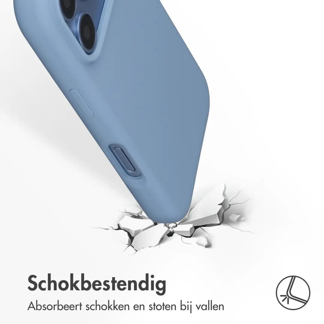 Accezz Hoesje iPhone 18 Pro Max 17 Pro Max - Lichtblauw MagSafe - afbeelding 2 van 4