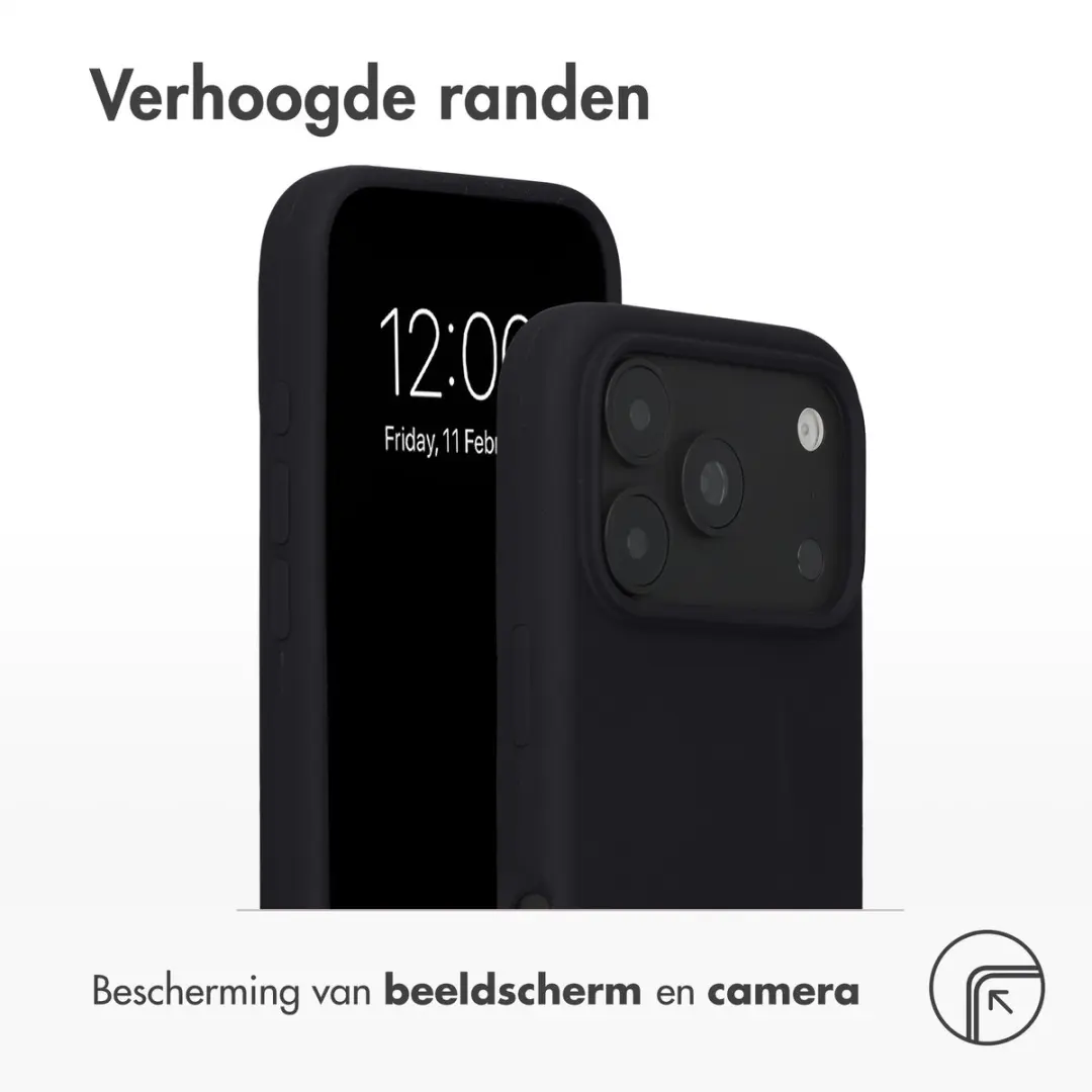 Accezz Hoesje iPhone 18 Pro Max 17 Pro Max - MagSafe Zwart - afbeelding 5 van 6