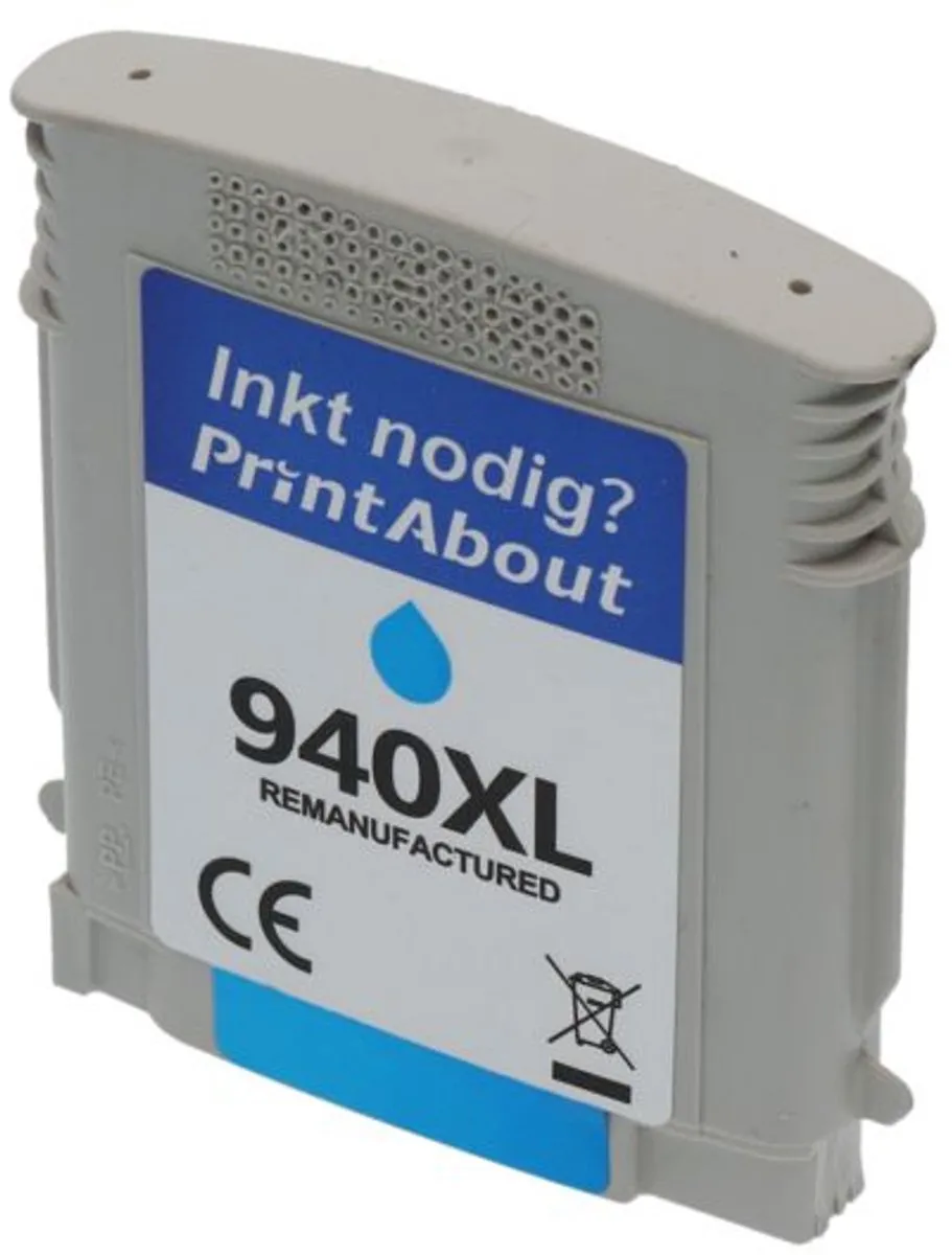 PrintAbout Inktcartridge C4907AE Cyaan - 32ml - o.a. HP OfficeJet Pro