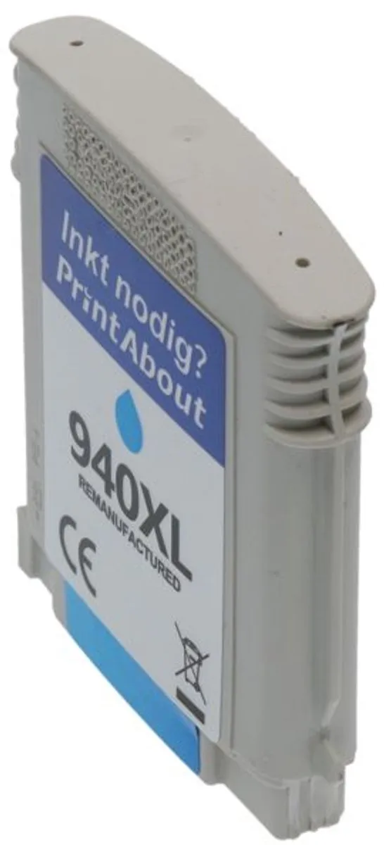 PrintAbout Inktcartridge C4907AE Cyaan - 32ml - o.a. HP OfficeJet Pro