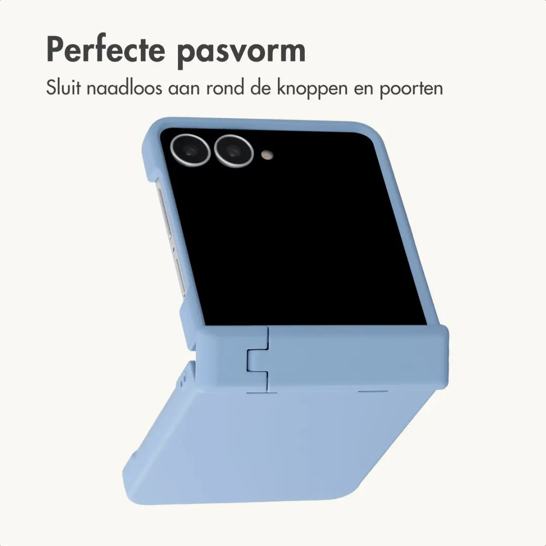 imoshion Hoesje Samsung Galaxy Z Flip8 - Lichtblauw Stand - afbeelding 5 van 6