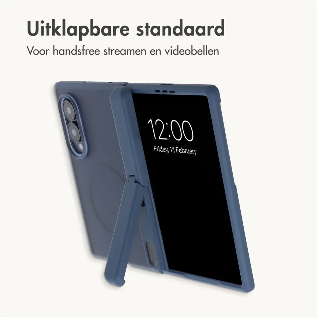 Imoshion Hoesje Samsung Galaxy Z Fold8 - Donkerblauw - afbeelding 2 van 6
