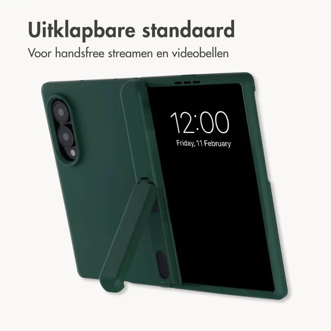 Imoshion Hoesje Samsung Galaxy Z Fold8 - Donkergroen - afbeelding 2 van 6