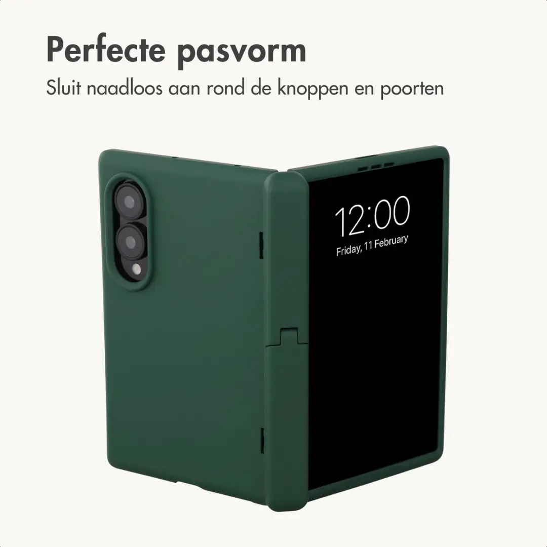 Imoshion Hoesje Samsung Galaxy Z Fold8 - Donkergroen - afbeelding 5 van 6