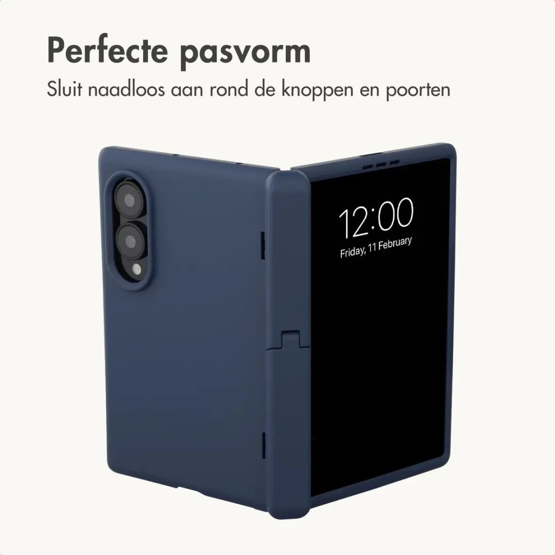 imoshion Hoesje Samsung Galaxy Z Fold8 - Donkerblauw - afbeelding 5 van 6